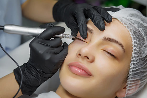 Non-laser tattoo removal treatment at Dawn Marie Studio